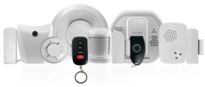 ClareOne integrates with Control4 enabling the system to scale up to advanced home automation features and full media integration