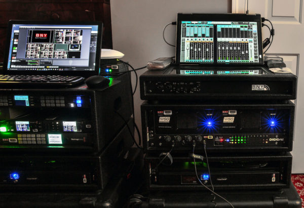 BNY Productions controls remote live streaming with Waves eMotion LV1