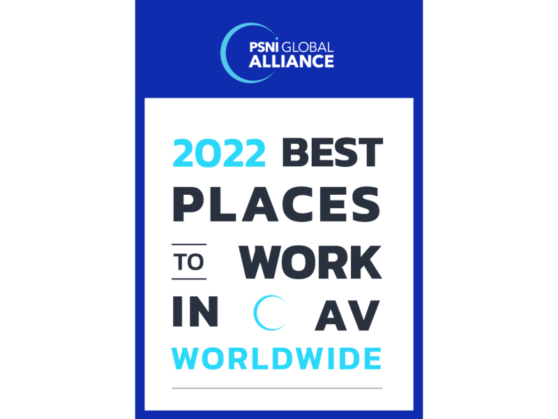 Best places to work in AV