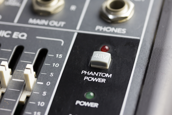 Soundboard Phantom Power