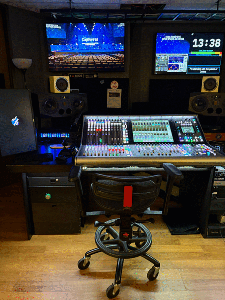 Woodlands Church broadcast audio